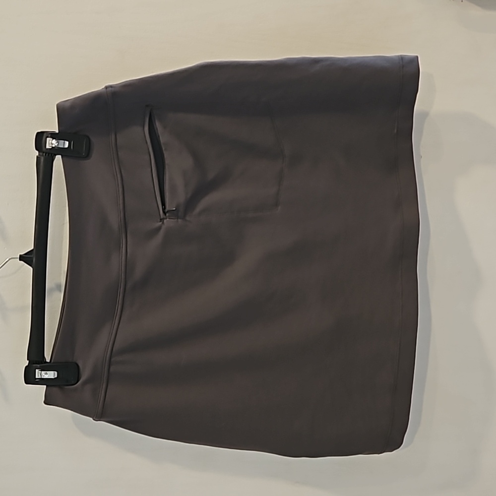 FootJoy Gray Women's Stretch Golf Skort with Front Pockets - Picture 10 of 10